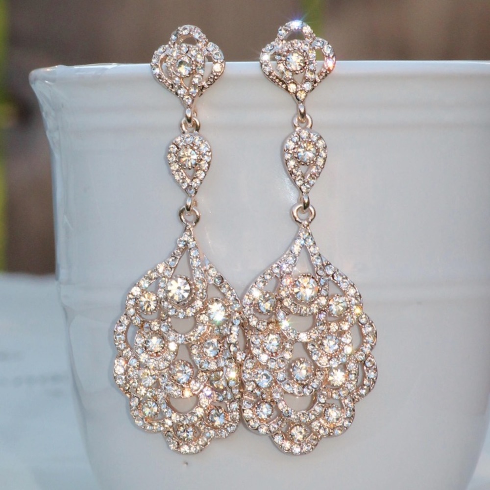 GORGEOUS wedding earrings